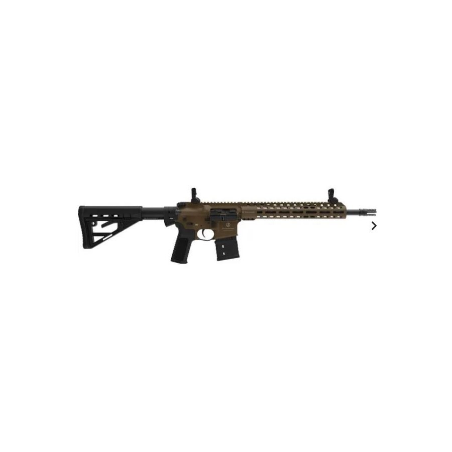 Schmeisser AR15 9mm M4FL 14.5" Bronze Rifle for Hunting, Shooting, and Reloading