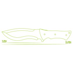 Cuchillo de hoja fija SCHRADE