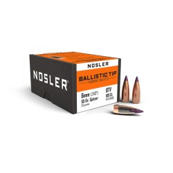 Puntas Cal. 243/6mm-055-Spit  Nosler Ballistic Tip