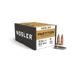 Puntas Cal. 25-100-Spitzer  Nosler Partition  (50u