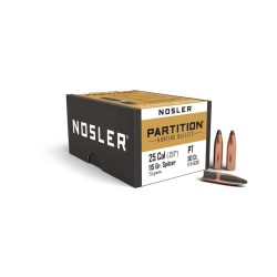 Puntas Cal. 25-115-Spitzer  Nosler Partition  50un