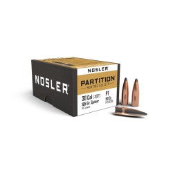 Puntas Cal. 30-165-Spitzer  Nosler Partition 50un.