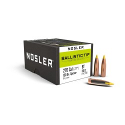 Puntas Cal. 270-130-Spitzer Nosler Ballistic Tip (