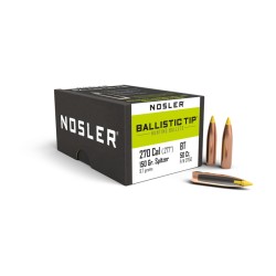 Puntas Cal. 270-150-Spitzer Nosler Ballistic Tip (