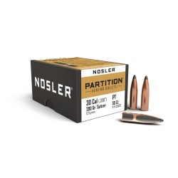 Puntas Cal. 30-200-Spitzer Nosler Partition  50 un