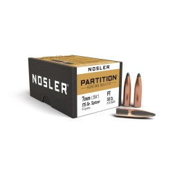 Puntas Cal. 7mm-175-Spitzer Nosler Partition 50 un