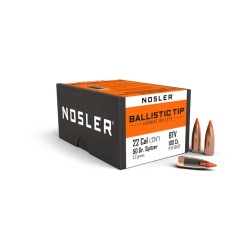 Puntas Cal. 22-50 Spitz Nosler Ballistic Tip  50 u
