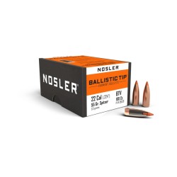 Puntas Cal. 22-55-Spitzer  Nosler Ballistic Varmin