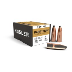 Puntas Cal. 375-300gr Spitzer  Nosler Partition  (