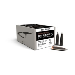 Puntas Cal. 270-150 Spitzer  Nosler Ballistic Silv
