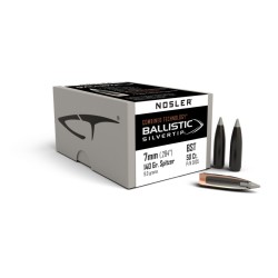 Puntas Cal. 7mm-140 Spitzer  Nosler Ballistic Silv