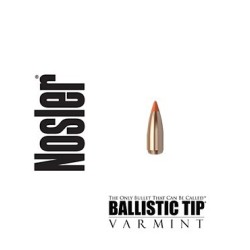 Puntas Cal. 22-40-Nosler Ballistic Tip Varmint 100 un.