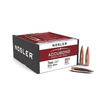 Nosler AccuBond LR 7mm 150gr Bullets  Optimal Precision and Performance for Long-Range Shooting