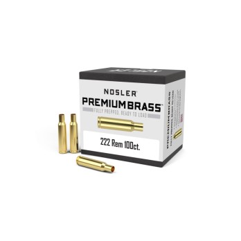 Nosler® Premium Brass  Precision Prepped Reloading Cases for Maximum Accuracy & Durability