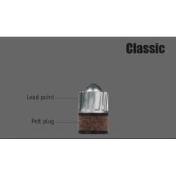 Cartuchos Brenneke Cal. 12/70 Caza 31,5gr. Classic 5 Unid.