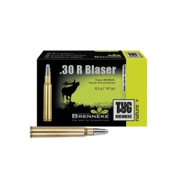 Cart. Brenneke Cal. 30R Blaser -181gr TUG 20un