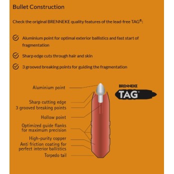 Brenneke TAG® 6.5x57 R Ammunition  Precision and Power for Hunting and Reloading