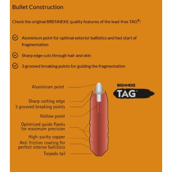 Brenneke TAG® 6.5x57 Ammunition  Precision and Power for Hunting and Reloading