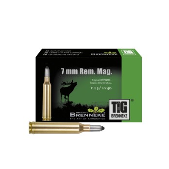 Munitions Brenneke TIG® 7 mm Remington Magnum - Précision et Puissance pour la Chasse