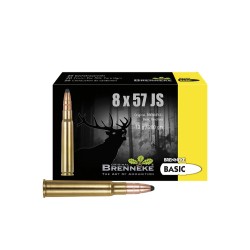 Cart. Brenneke Cal. 8x57JS-200gr Basic 20un