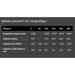 Cart. Brenneke Cal. 8x57JS-200gr Basic 20un