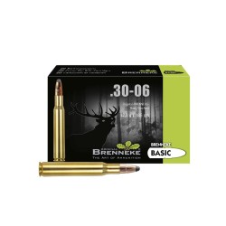 Cart. Brenneke Cal. 30-06-185gr Basic 20un
