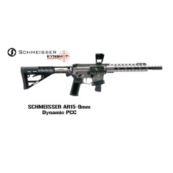 Rifle Schmeisser AR15 Cal. 9mm Dynamic PCC 12,5" NEGRO