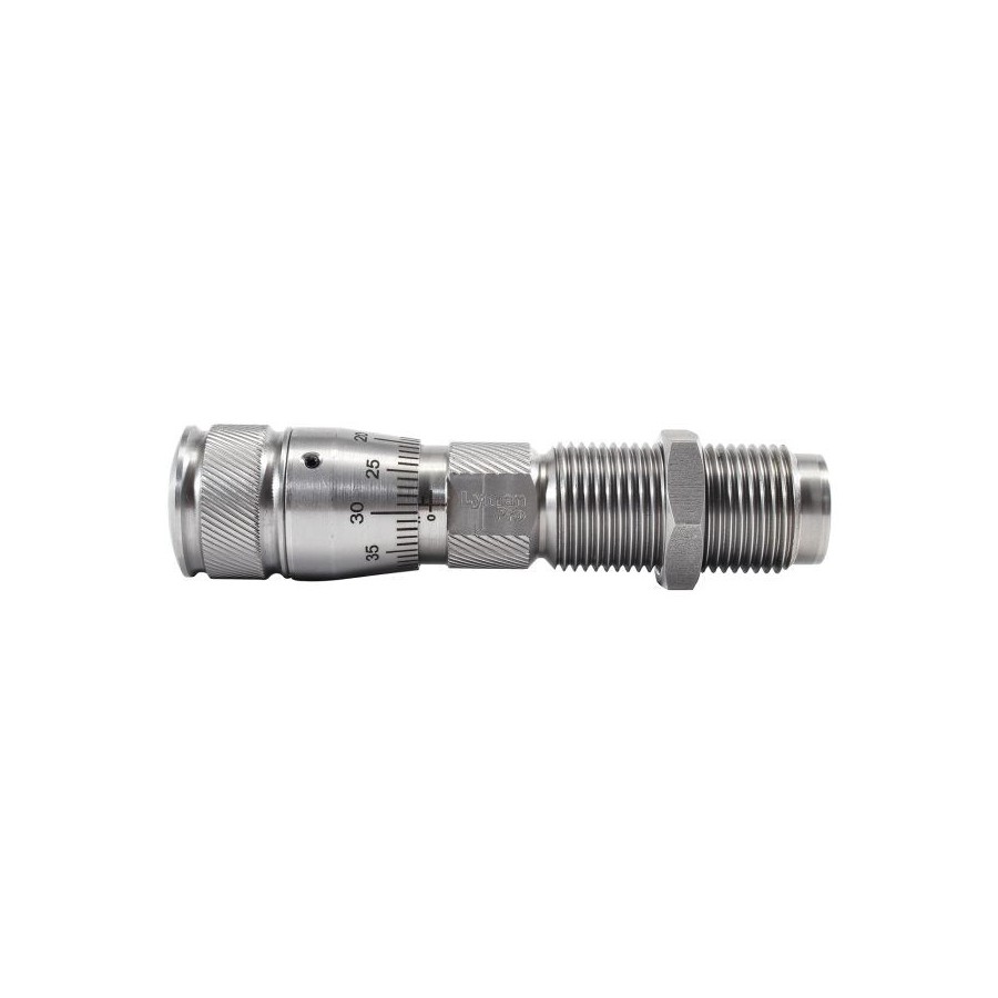 Lyman Pro Series Matrice de Sertissage Micrométrique Conique | Matrice de Sertissage de Précision pour la Rechargement
