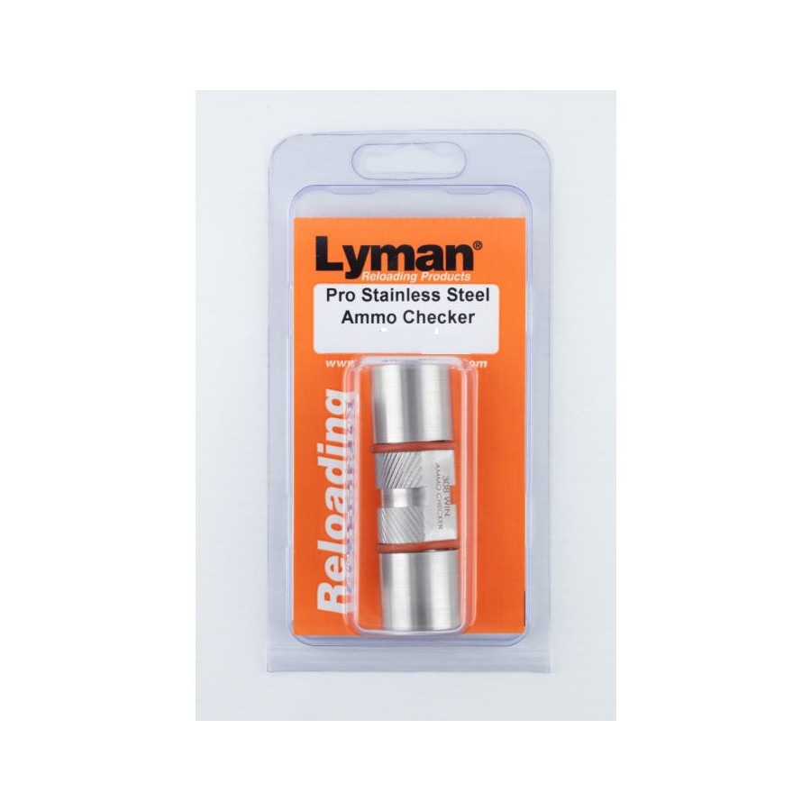 Lyman Pro Stainless Ammo Checker  Vérificateur de Cartouches Précis en Acier Inoxydable