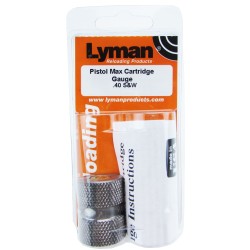Comprobador de Cartucho Cal. 40 S&W Pistol Maximun Lyman