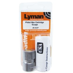 Comprobador de Cartucho Cal. 45 ACP Pistol Maximun Lyman