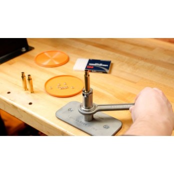 Lyman Accu-Prime Manual Bench  comprobador de empistanado manual con ajuste de profundidad