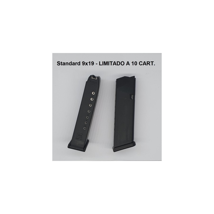 Cargador Rifle Schmeisser AR15 Cal. 9mm 10RDS Largo