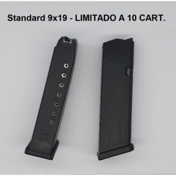 Cargador Rifle Schmeisser AR15 Cal. 9mm 10RDS Largo