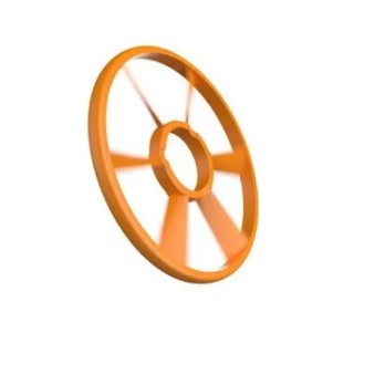 ClayCopter Disc 90 mm 50 pk  Discos blancos biodegradables Caldwell