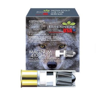 Cartucho Brenneke Silver .410/76 | Caza Mayor con Escopeta Ultraligera