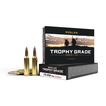 Nosler .270 WSM 140 gr AccuBond Trophy Grade  Precisión y potencia terminal