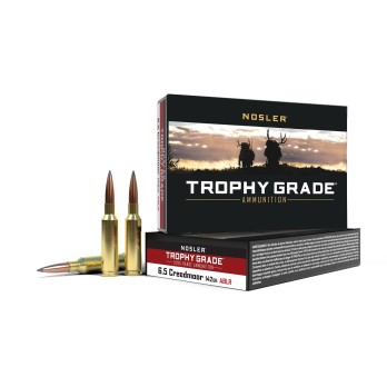 Munición Nosler Trophy Grade para Larga Distancia | Balas Precision 142gr AccuBond®-LR para Máxima Precisión