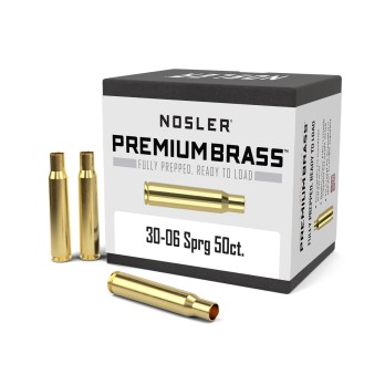 Nosler® Premium Brass  Precision Prepped Reloading Cases for Maximum Accuracy & Durability