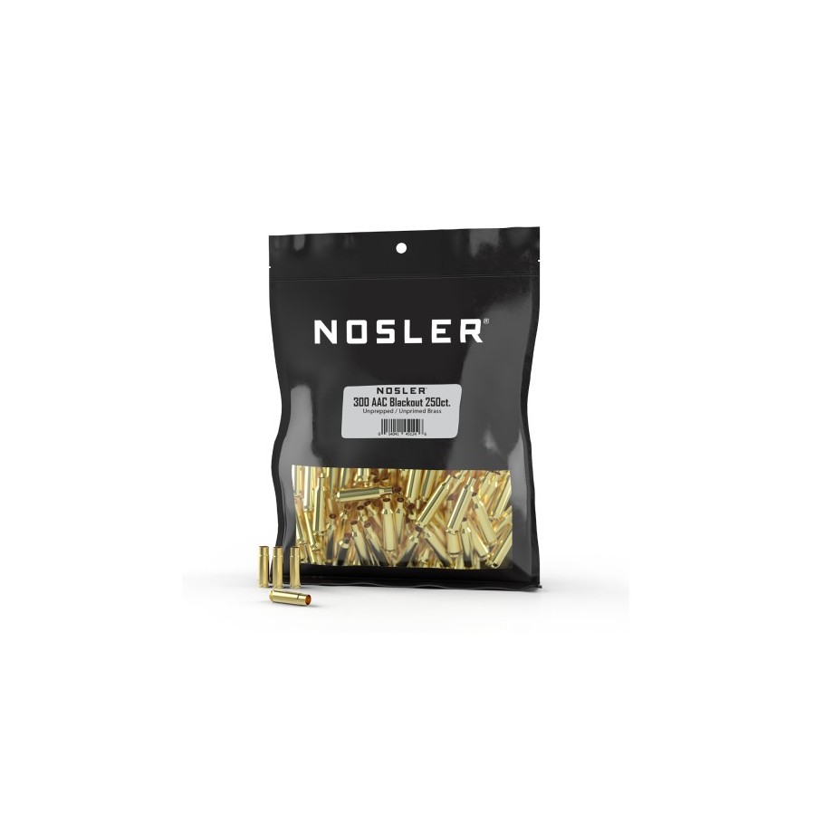 Nosler Bulk Brass  High-Quality, Unprepped Reloading Brass for Extended Case Life and Superior Reloadability
