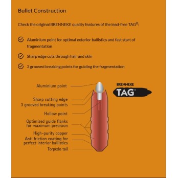 TAG® 6,5 Creedmoor 130gr | Munitions de Chasse