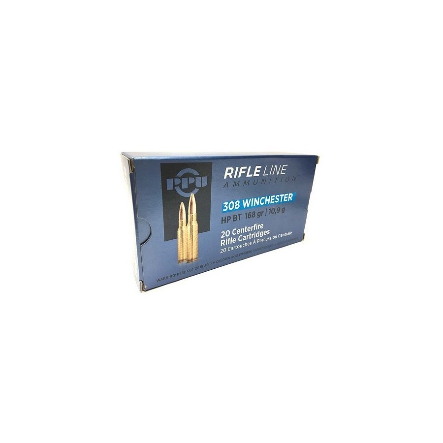 Prvi .308 Win 168 gr HPBT - 20 unités