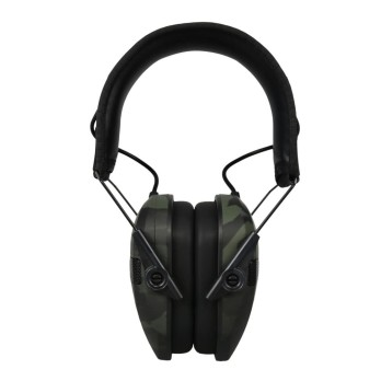 Auriculares Electrónicos Walker's Razor Slim GWP-RSEM-MCCG - Diseño Fibra de Carbono - Protección Auditiva NRR 23 dB