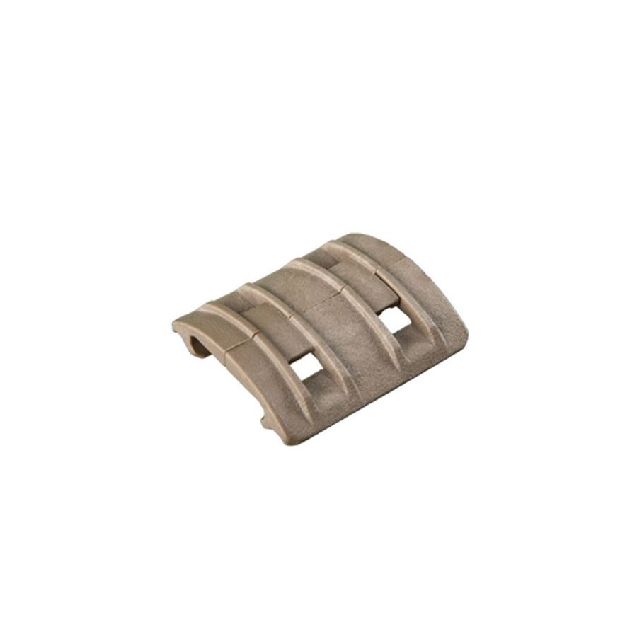 XTM Enhanced rail panel picatinny Polymer 1.5" FDE Pack 4