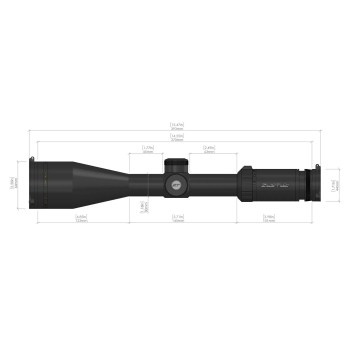 Visor ZEROTECH Thrive HD 3-18x56 PHR II iluminado