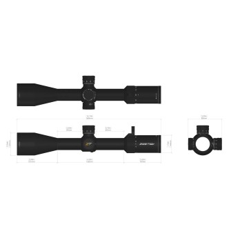 Lunette ZEROTECH Vengeance VG6245F 6-24x50 FFP RMG