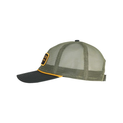 Gorra Nosler Mesh Maverick Trucker Hat Verde / Amarillo