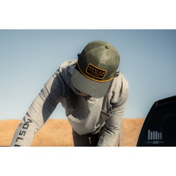 Gorra Nosler Mesh Maverick Trucker Hat Verde / Amarillo