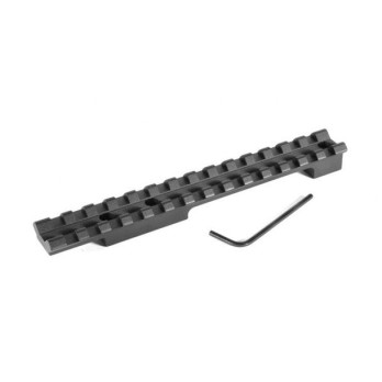 Base Remington 660-600 Mohawk 0 MOA Picantinny Rail