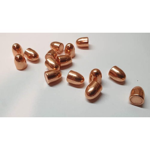 Puntas Cal. 380 (.356)-100-RN Cobreado 500 uni. Armaforce
